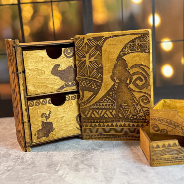 Moana-Inspired TCG Deckbox