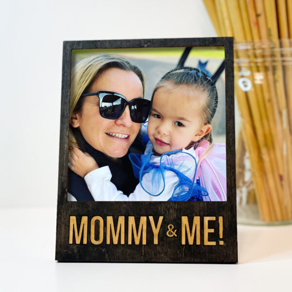Mommy & Me Wooden Easel Frame