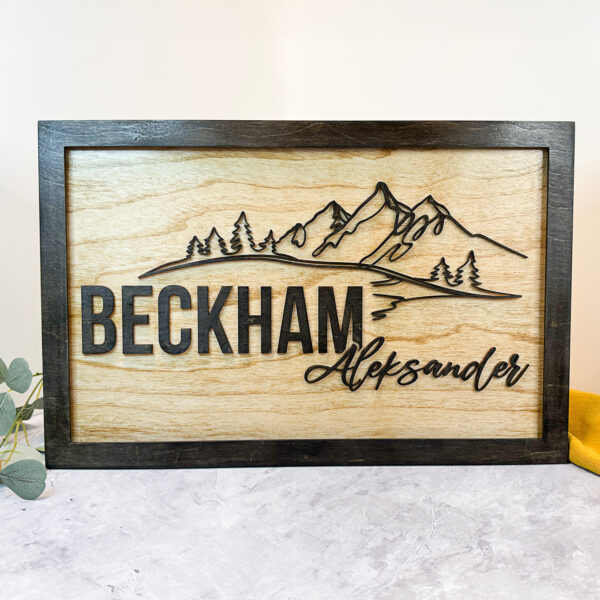 Custom Name Wall Art - Deposit Only