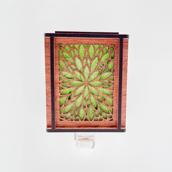 Floral Burst Plug-In LED Night Light