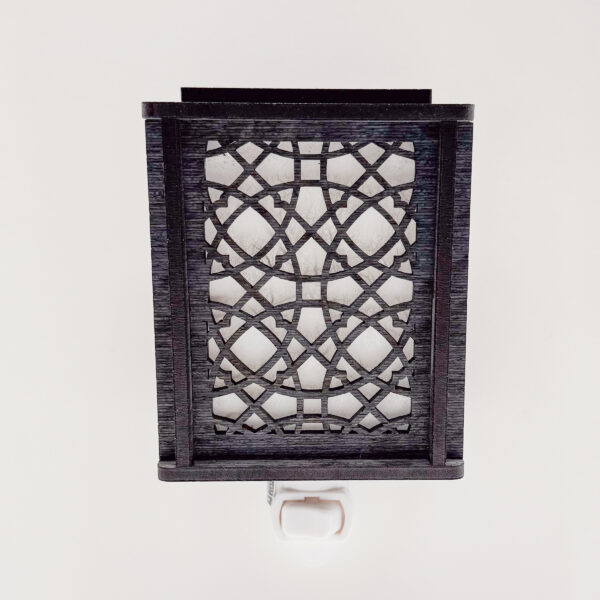 Geometric Pattern Plug-In LED Night Light