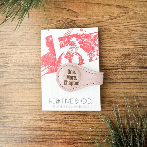 “One. More. Chapter.” Magnetic Bookmark