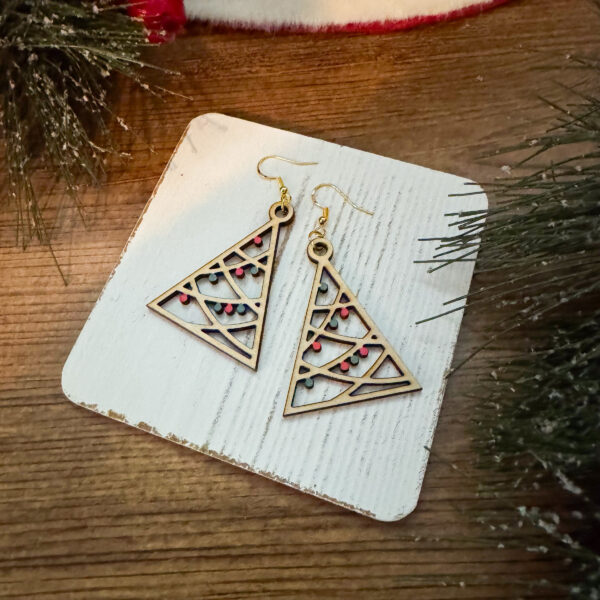 Tree With Lights Earrings