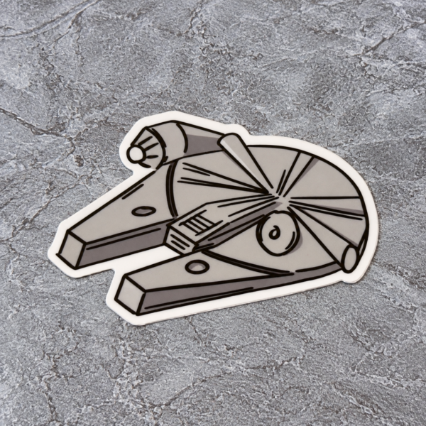 Falcon Starship Sticker