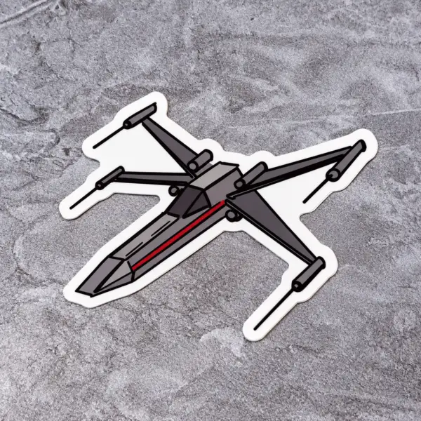 X-Wing Starfighter Sticker